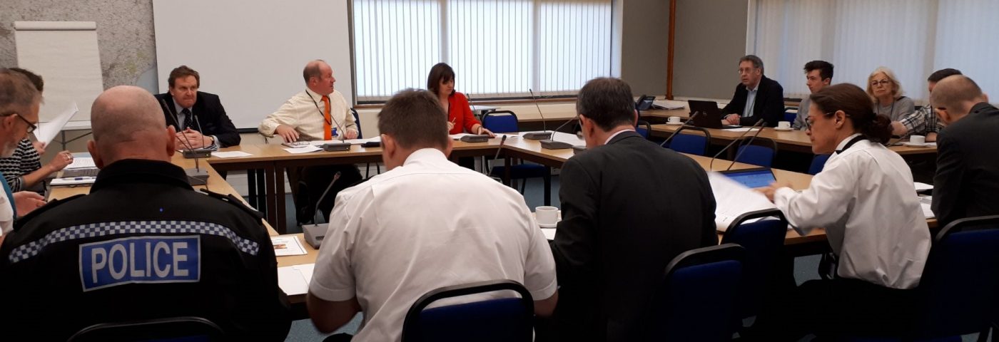 PCC and Chief Constable at the accountability meeting