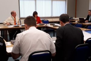 PCC and Chief Constable at the accountability meeting